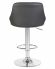 Стул барный DOBRIN LOGAN, серый