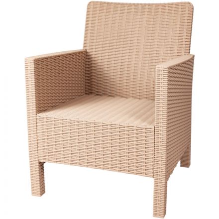 Кресло TDT_садовое капучино под ротанг Кресло TDT_садовое капучино под ротанг