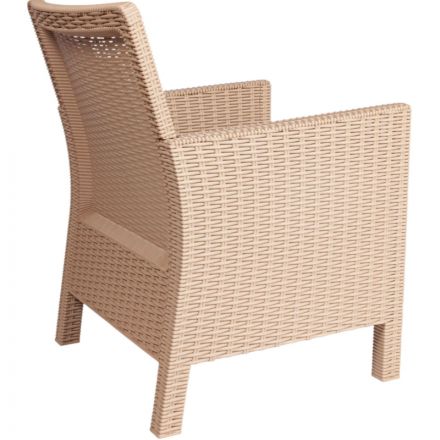 Кресло TDT_садовое капучино под ротанг Кресло TDT_садовое капучино под ротанг
