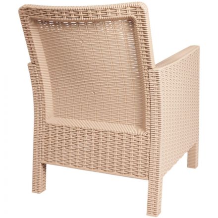 Кресло TDT_садовое капучино под ротанг Кресло TDT_садовое капучино под ротанг