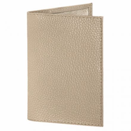 Обложка для паспорта натуральная кожа флоттер, кожаный уголок, бежевая, BRAUBERG, 238863 Обложка для паспорта натуральная кожа флоттер, кожаный уголок, бежевая, BRAUBERG, 238863