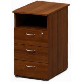 Тумба ЭКО приставная замок 2511 (787) орех Тумба ЭКО приставная замок 2511 (787) орех