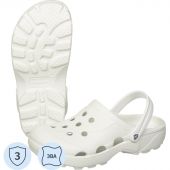 Сабо женские Ола, белый/белый р.38