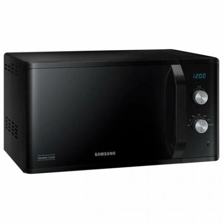 Микроволновая печь SAMSUNG MS23K3614AK/BW, объем 23 л, мощность 800 Вт, механическое управление