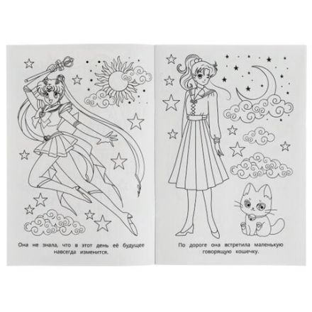 Книжка-раскраска "ПОПУЛЯРНЫЕ СЮЖЕТЫ" АССОРТИ, 145х210 мм, 16 страниц, "УМКА"