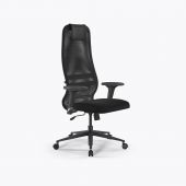 Кресло Sit 8 B1-8D - X1+UMF(X1) /Uh00/Wh00/D02P(M09.B11.G19.W02) Тем.серый-Черный