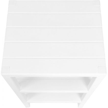 Этажерка BP_ прямоугольная Nature 384Х330Х725мм белый