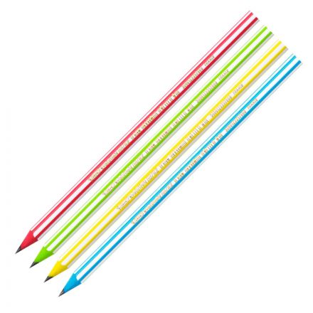 Карандаш чернографитный BIC Evolution Stripes