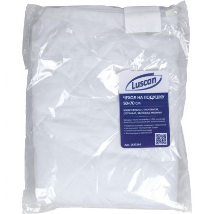 Чехол на подушку 50х70 (микрофибра с тиснен., стежка), с застежкой молния