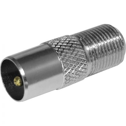 Переходник REXANT 1197497 гнездо F - штекер TV (100шт/уп) Переходник REXANT 1197497 гнездо F - штекер TV (100шт/уп)