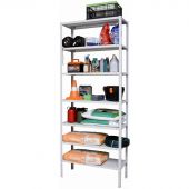 Стеллаж металлический P_МС-257/500 с 7-ю полками 1000x500x2500