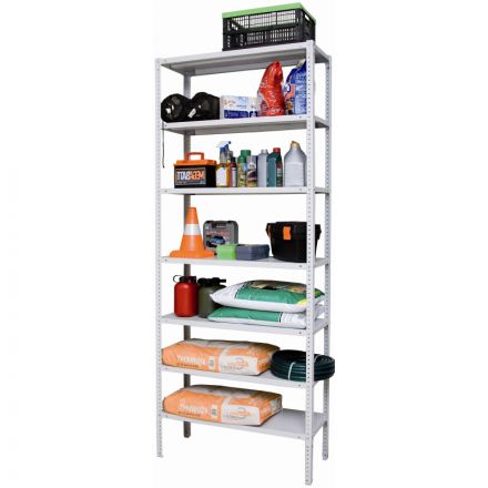 Стеллаж металлический P_МС-257/500 с 7-ю полками 1000x500x2500