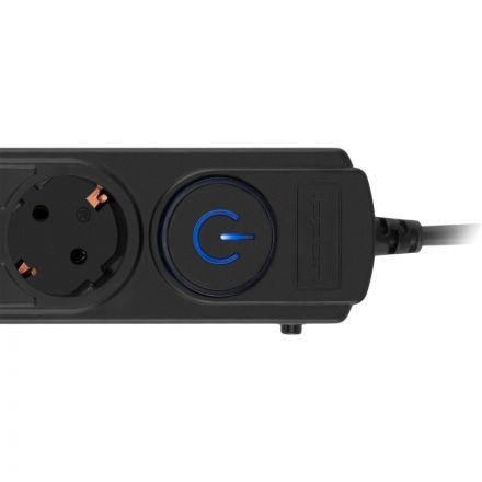 Сетевой фильтр Ippon BK-6-EU-5-16-B 5м (6 розеток) черный (1804850) Сетевой фильтр Ippon BK-6-EU-5-16-B 5м (6 розеток) черный (1804850)