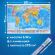 Карта мира политическая 101х71 см, 1:32М, на рейках, с ламинацией, интерактивная, европодвес, BRAUBERG, 112383