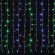 Электрогирлянда-занавес комнатная "Штора" 2х2 м, 304 LED, мультицветная, 220 V, контроллер, ЗОЛОТАЯ СКАЗКА, 591105