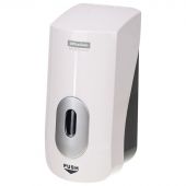 Диспенсер для жидкого мыла OfficeClean Professional, механический, белый, наливной, пенный, 1л СПб