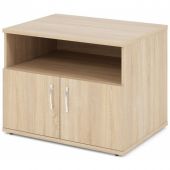 Тумба IN Рондо для оргтехники ТК1-08 (1) дуб альпийский 804х600х625