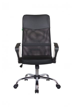 Кресло Smart RCH 8074 Чёрная ткань/Чёрная сетка