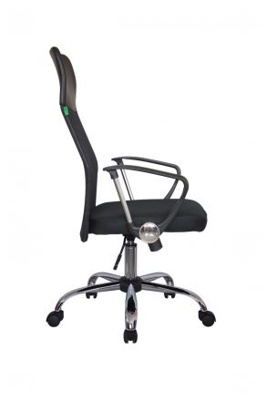 Кресло Smart RCH 8074 Чёрная ткань/Чёрная сетка