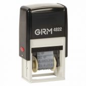 Штамп стандартный "12 БУХГАЛТЕРСКИХ ТЕРМИНОВ", корпус черный, оттиск 25х4 мм, синий, GRM 4822, 124361134