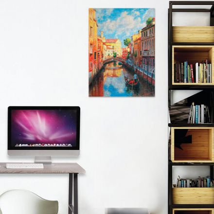 Картина стразами (алмазная мозаика) 40х50 см, ОСТРОВ СОКРОВИЩ "Солнечная Венеция", без подрамника, 662583 Картина стразами (алмазная мозаика) 40х50 см, ОСТРОВ СОКРОВИЩ "Солнечная Венеция", без подрамника, 662583