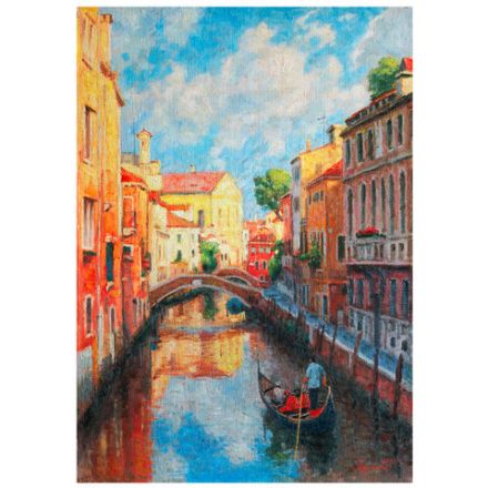 Картина стразами (алмазная мозаика) 40х50 см, ОСТРОВ СОКРОВИЩ "Солнечная Венеция", без подрамника, 662583 Картина стразами (алмазная мозаика) 40х50 см, ОСТРОВ СОКРОВИЩ "Солнечная Венеция", без подрамника, 662583