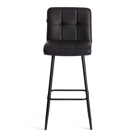 Барный стул Medeo/Медео экокожа , черный, 45х56х113 см Барный стул Medeo/Медео экокожа , черный, 45х56х113 см
