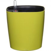 Горшок цветочный с автополивом КОМФОРТ 3л оливковый ПИ-21-6ТХ