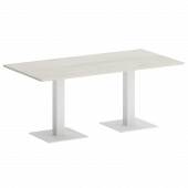 Home Office Стол прямоугольный VR.SP-5-180.2 Дуб наварра/Белый металл 1800*900*750