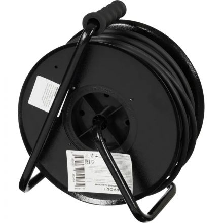 Удлинитель Topfort КГ 3х2,5 50м, на мет.катушке, с/з.,с/загл.,IP44