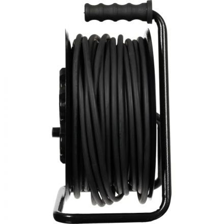 Удлинитель Topfort КГ 3х2,5 50м, на мет.катушке, с/з.,с/загл.,IP44