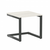 Home Office Стол журнальный VR.SP-2-58.G Дуб наварра/Антрацит металл 580*600*550