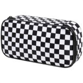 Пенал-органайзер BRAUBERG, 1 отделение, полиэстер, 22x11,5x6 см, "Black and White", 271572