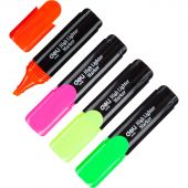 Набор текстовыделителей Deli Delight 1-5 мм 4 цвета E37232 Набор текстовыделителей Deli Delight 1-5 мм 4 цвета E37232