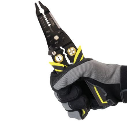 Плоскогубцы многофункциональные 22 в 1, 205 мм, марганцевая сталь 65Mn, ГРАНДМАСТЕР, PL-205, 671261 Плоскогубцы многофункциональные 22 в 1, 205 мм, марганцевая сталь 65Mn, ГРАНДМАСТЕР, PL-205, 671261