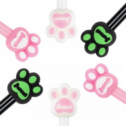 Ручка с топпером шариковая ЮНЛАНДИЯ "Лапка", корпус ассорти, СИНЯЯ, пишущий узел 0,7 мм, 143784 Ручка с топпером шариковая ЮНЛАНДИЯ "Лапка", корпус ассорти, СИНЯЯ, пишущий узел 0,7 мм, 143784