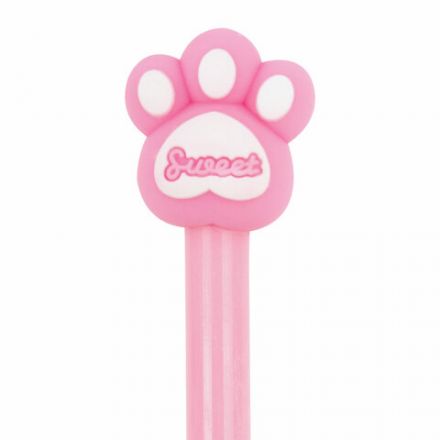 Ручка с топпером шариковая ЮНЛАНДИЯ "Лапка", корпус ассорти, СИНЯЯ, пишущий узел 0,7 мм, 143784 Ручка с топпером шариковая ЮНЛАНДИЯ "Лапка", корпус ассорти, СИНЯЯ, пишущий узел 0,7 мм, 143784