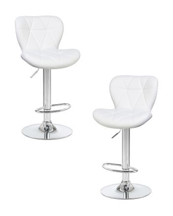 Набор 2 шт Стул барный DOBRIN BARNY, белый