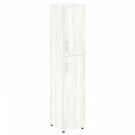 Yalta Шкаф узкий LT.SU-1.8 (R) Снежная патина 400*450*1987