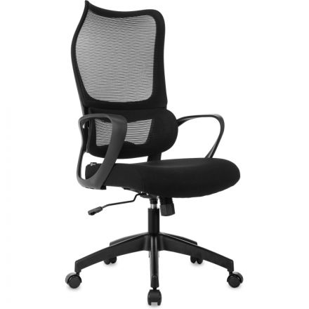 Кресло VB_Бюрократ Sigma 2 черный сетка/ткань Кресло VB_Бюрократ Sigma 2 черный сетка/ткань