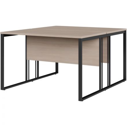 Рабочая станция Easy Loft 241S004 2раб.места Ш1180 дуб скандин