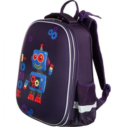 Ранец  3D Robot, 2 отд., эргоном. спинка