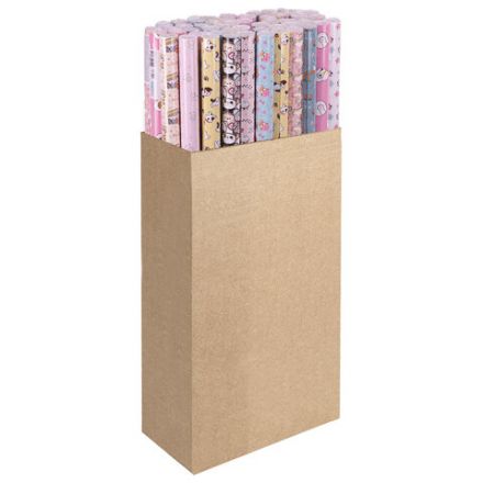 Бумага упаковочная подарочная мелованная "Funny Animals", 70x100 см, 10 дизайнов ассорти, ЗОЛОТАЯ СКАЗКА, 591917