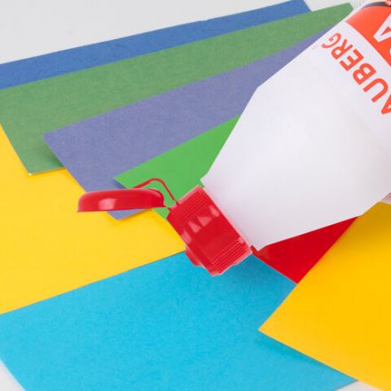 Клей ПВА BRAUBERG, 0,5 кг, универсальный (бумага, картон, дерево), 600982