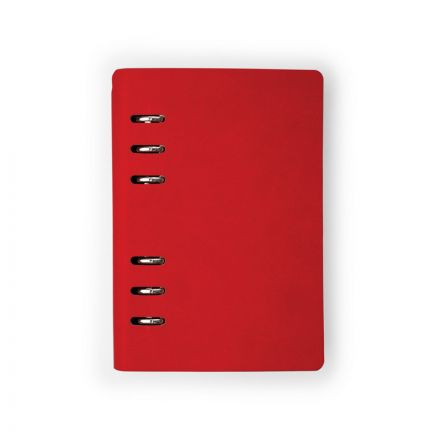 Ежедневник недатированный А5-,132х190мм,120л, FIRENZE красный 3-511/04