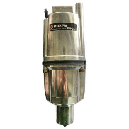 Вибрационный насос ВИХРЬ ВН-25Н, 280 Вт, диаметр насоса 100 мм, глубина погружения 3 м, 18 л/мин, 68/8/11 Вибрационный насос ВИХРЬ ВН-25Н, 280 Вт, диаметр насоса 100 мм, глубина погружения 3 м, 18 л/мин, 68/8/11