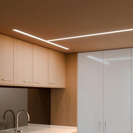 Светильник светодиодный линейный, универсальный, 30Вт, 4000К, IP40, чёрн