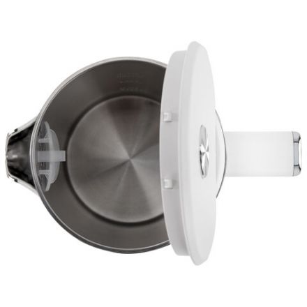 Чайник с двойными стенками, терморегулятором и дисплеем BRASSON (БРАССОН) KT-264, 1,5 л, 2200 Вт, 7 температурных режимов, белый, 455193