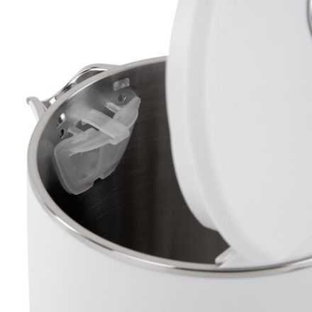 Чайник с двойными стенками, терморегулятором и дисплеем BRASSON (БРАССОН) KT-264, 1,5 л, 2200 Вт, 7 температурных режимов, белый, 455193