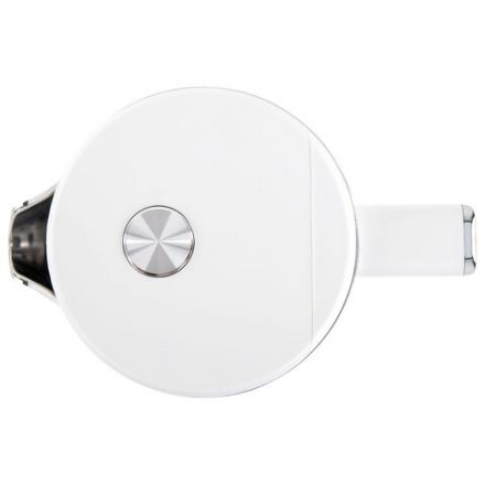 Чайник с двойными стенками, терморегулятором и дисплеем BRASSON (БРАССОН) KT-264, 1,5 л, 2200 Вт, 7 температурных режимов, белый, 455193